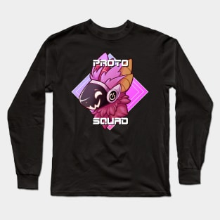 Proto Squad - With Text Alternate Color Design Long Sleeve T-Shirt